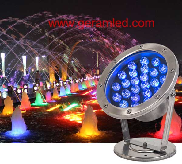 Đèn Led đài phun nước